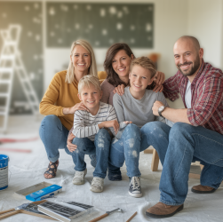Cohabiter sereinement pendant des travaux de rénovation avec des enfants