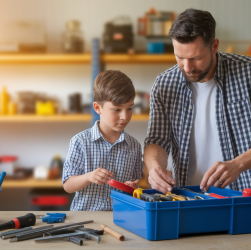 Les outils essentiels du bricolage pour les papas débutants