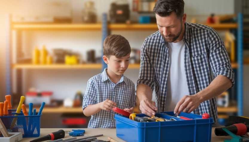 Les outils essentiels du bricolage pour les papas débutants