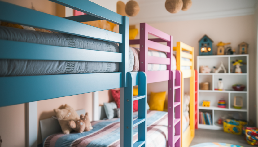 Optimiser l'espace dans une chambre d'enfant partagée